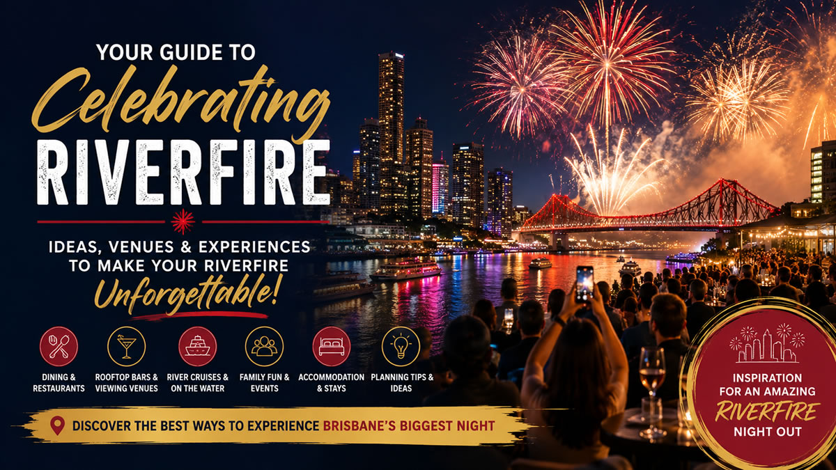 >Discover the best way to experience brisbanes biggest night at Riverfire.com.au.